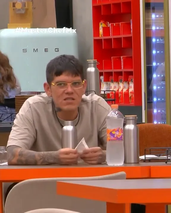 Diego pensativo en MasterChef 24/7
