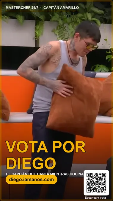 Plantilla Vota por Diego — MasterChef